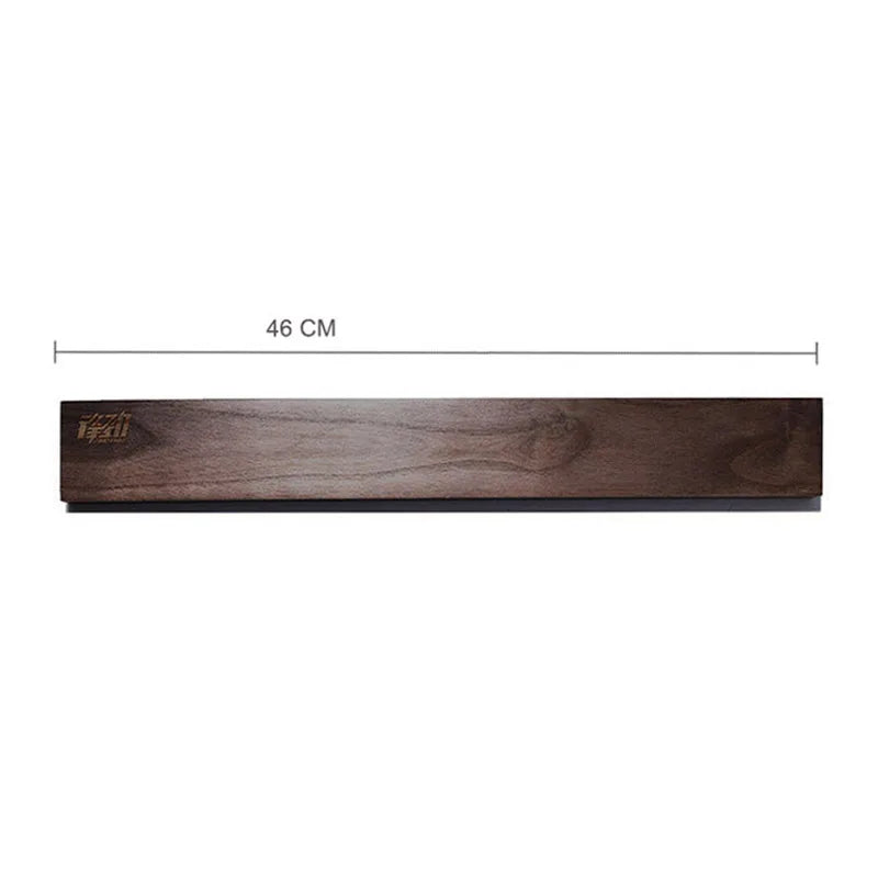 Powerful Wooden Strip Magnetic Knife Holder Wall Mount