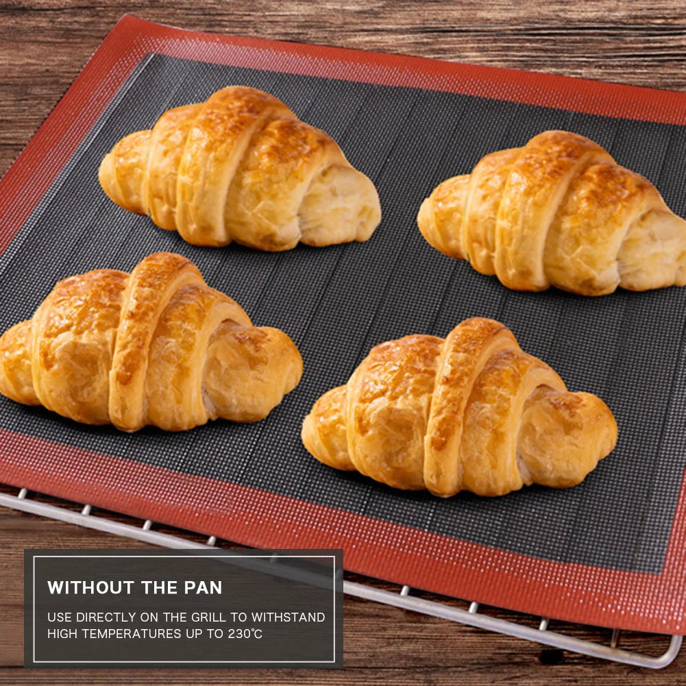 Non Stick Perforated Silicone Baking Mat 30x40 Heat