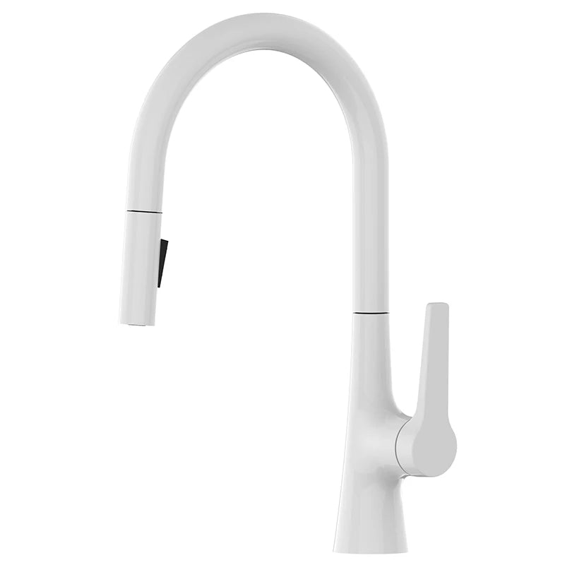 Deck Mounted Faucet Pull Out Mixer Tap Bagnolux