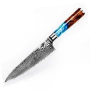 Amber Knife High Quality Blade Japanese Damascus Steel