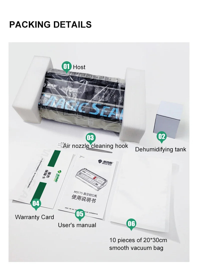 Senior Electric Vacuum Sealer Packaging Machine Sealing Fresh