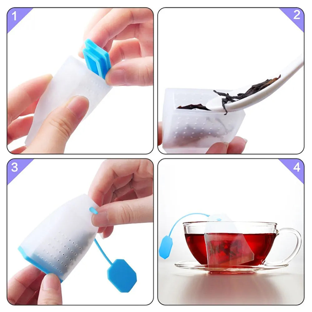 Silicone World Food Grade Silicone Tea Strainer Tea