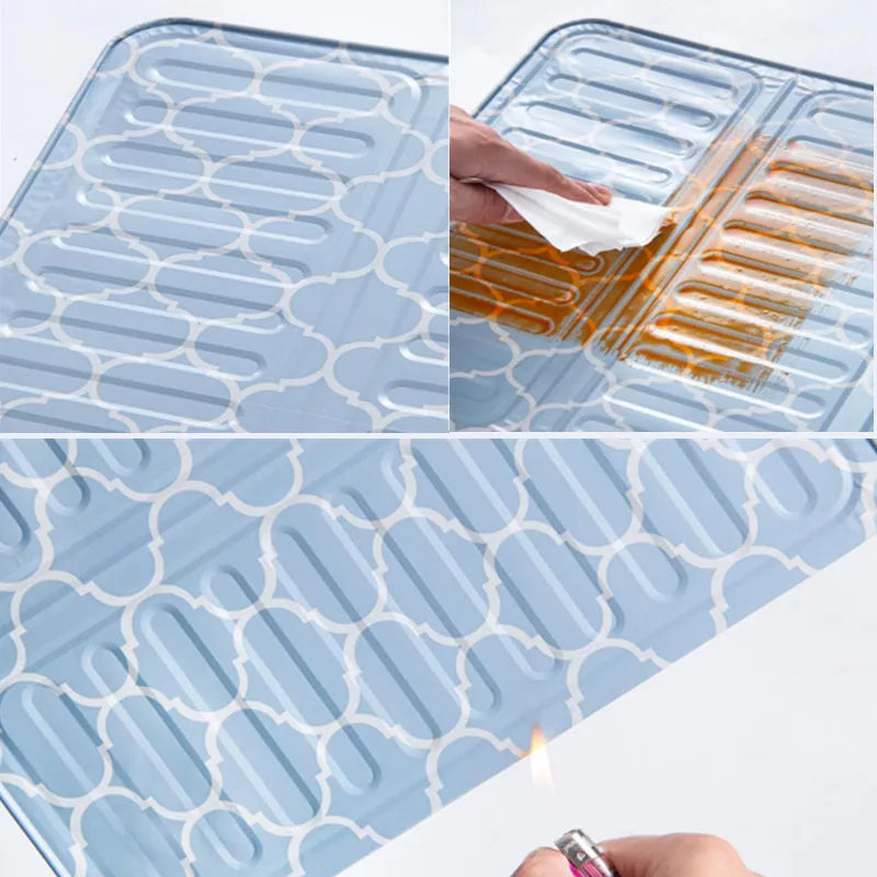 Aluminum Foil Oil Splash Guard Splashing Splatter Screen