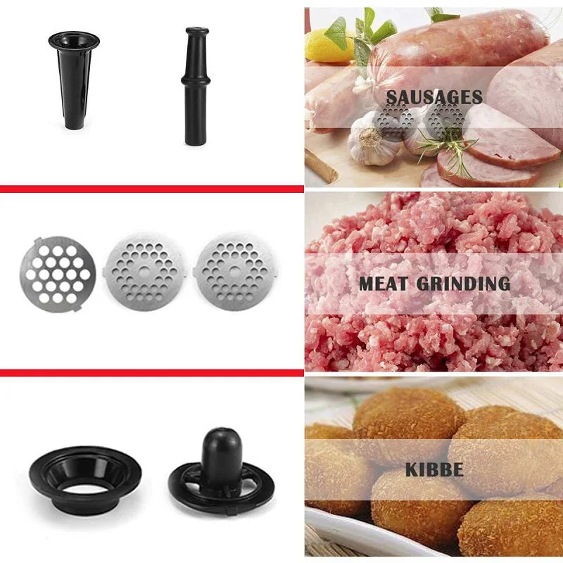 Heavy Duty 3200w Electric Meat Grinder Automatic Stainless