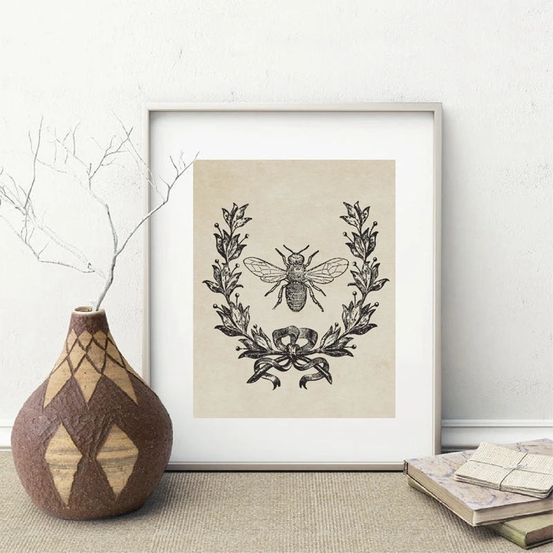 French Bon Appetit Art Print Wall Decor Housewarming