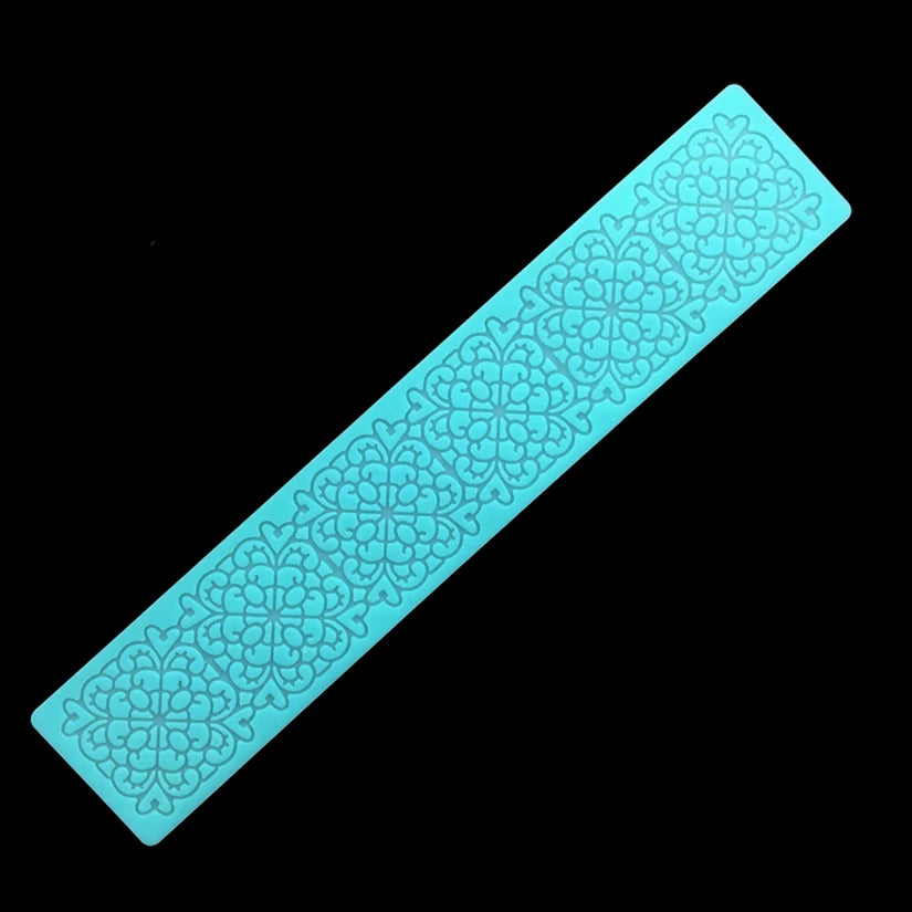 Silicone Lace Fondant Cake Decorating Baking Mat Embossing