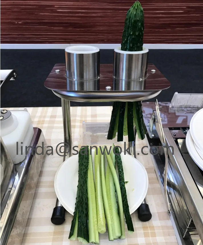 Cucumber Strips Cutting Machine Carrot Strips Cutter Vegetable