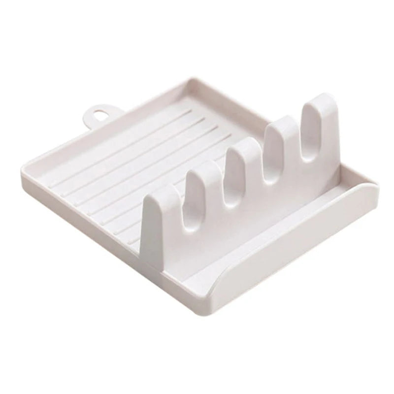 Spoon Rest Organizer Fork Spatula Rack Spoon Holder