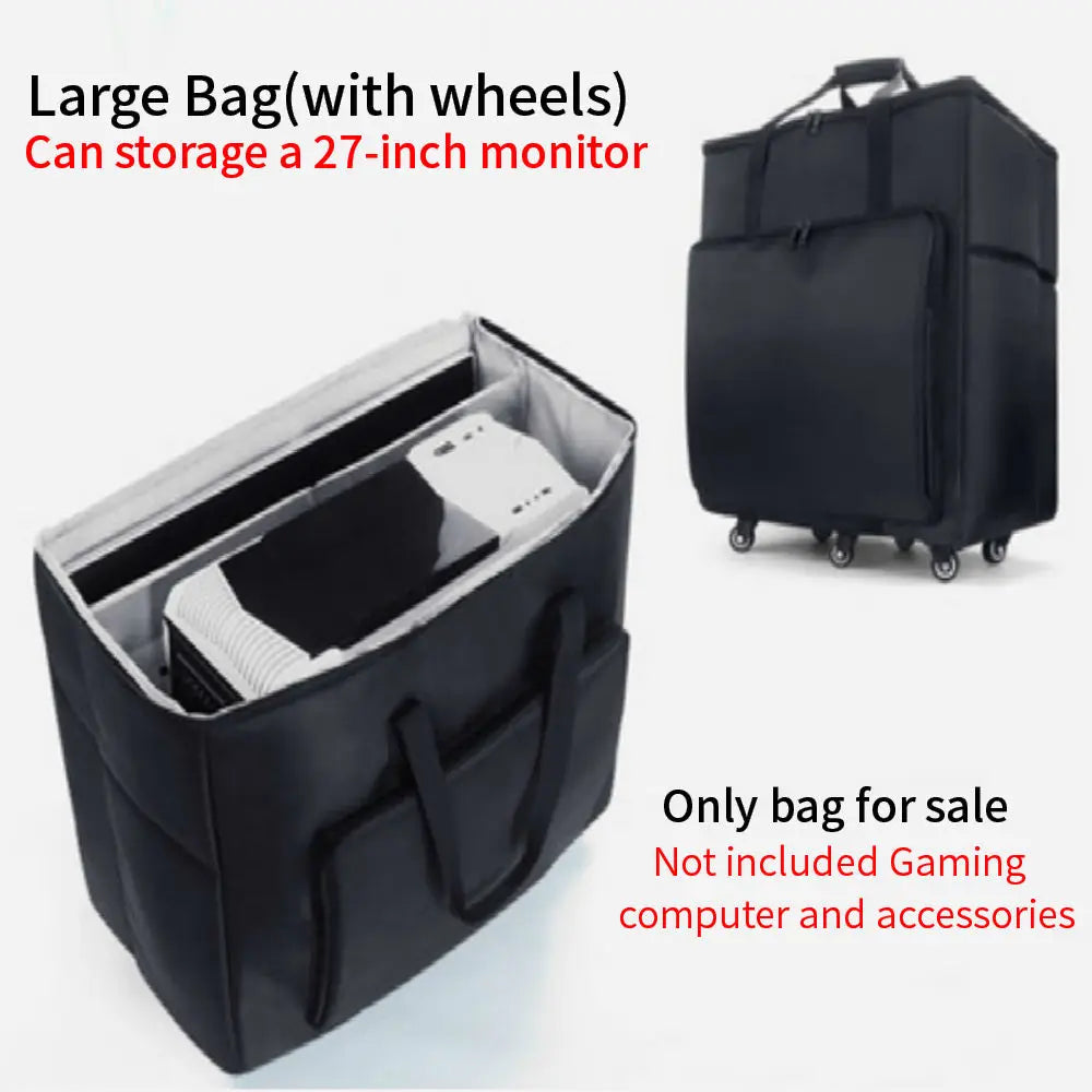 Desktop Gaming Pc Computer Bag Travel Carrying Case