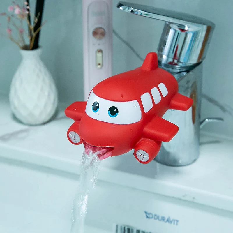 Children Cartoon Faucet Extender Bath Toys Kids Hand