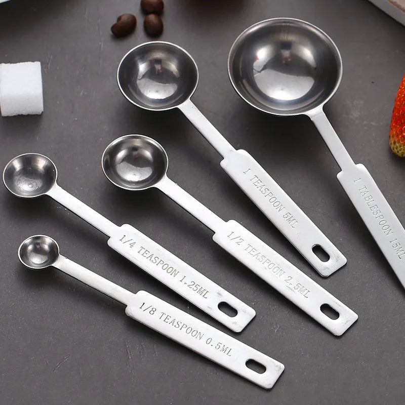 Upors Measuring Cups Premium Stackable Measuring Spoon Stainless