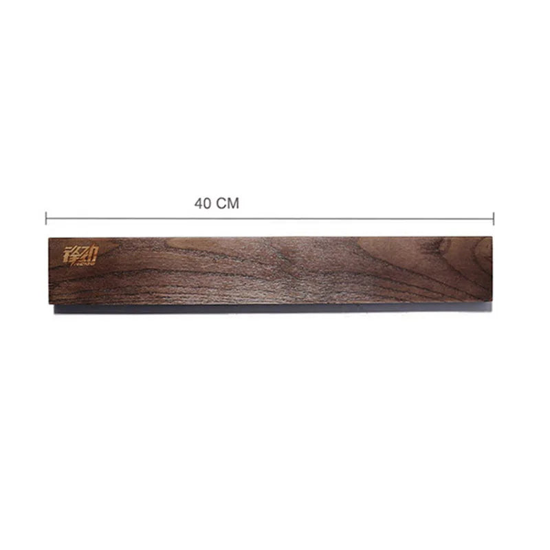 Powerful Wooden Strip Magnetic Knife Holder Wall Mount