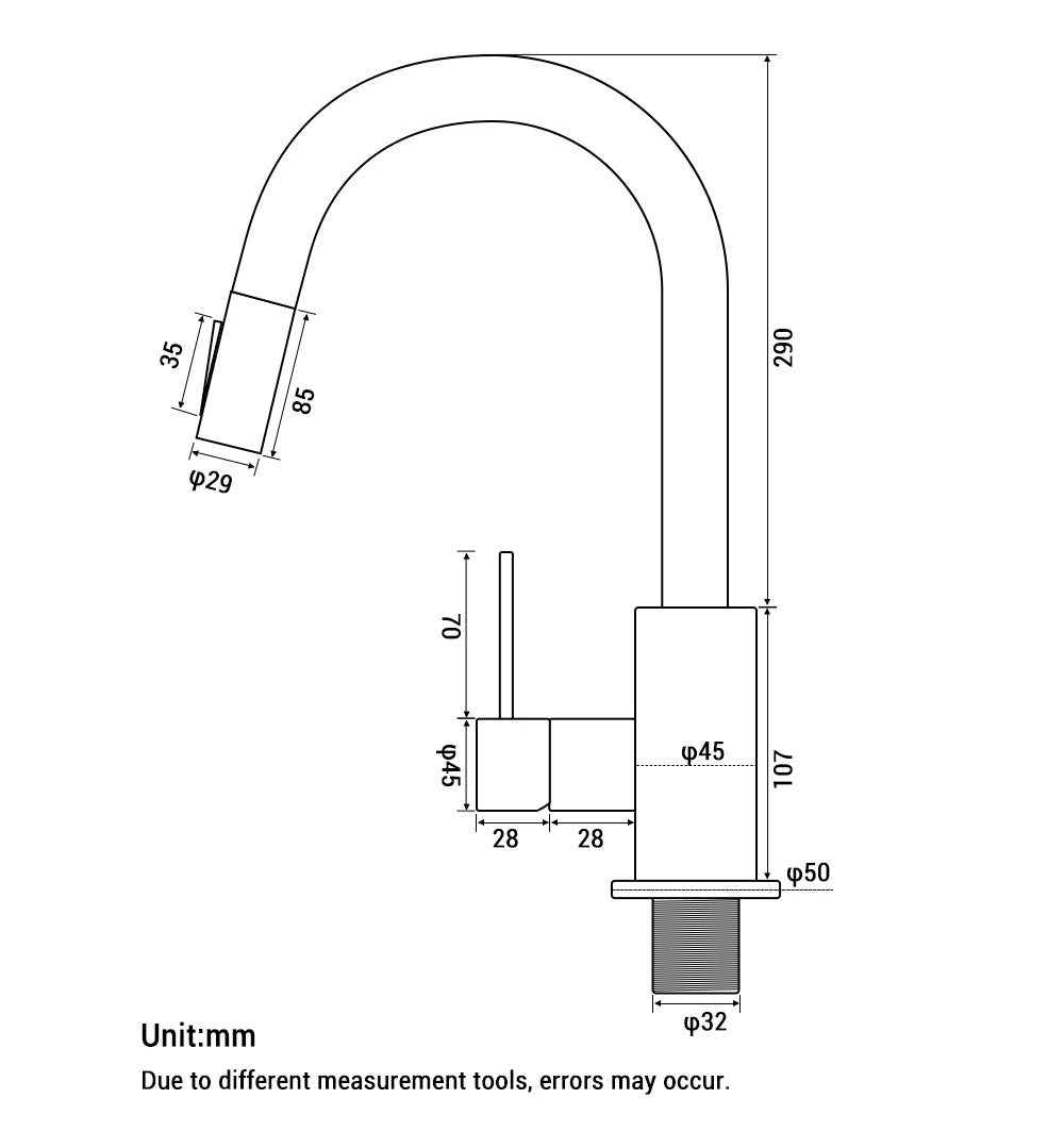 Touch On Faucet Matt Black Sensor Activated Pull