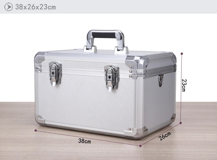 Toolbox Aluminum Alloy Suitcase Instrument Box Equipment File