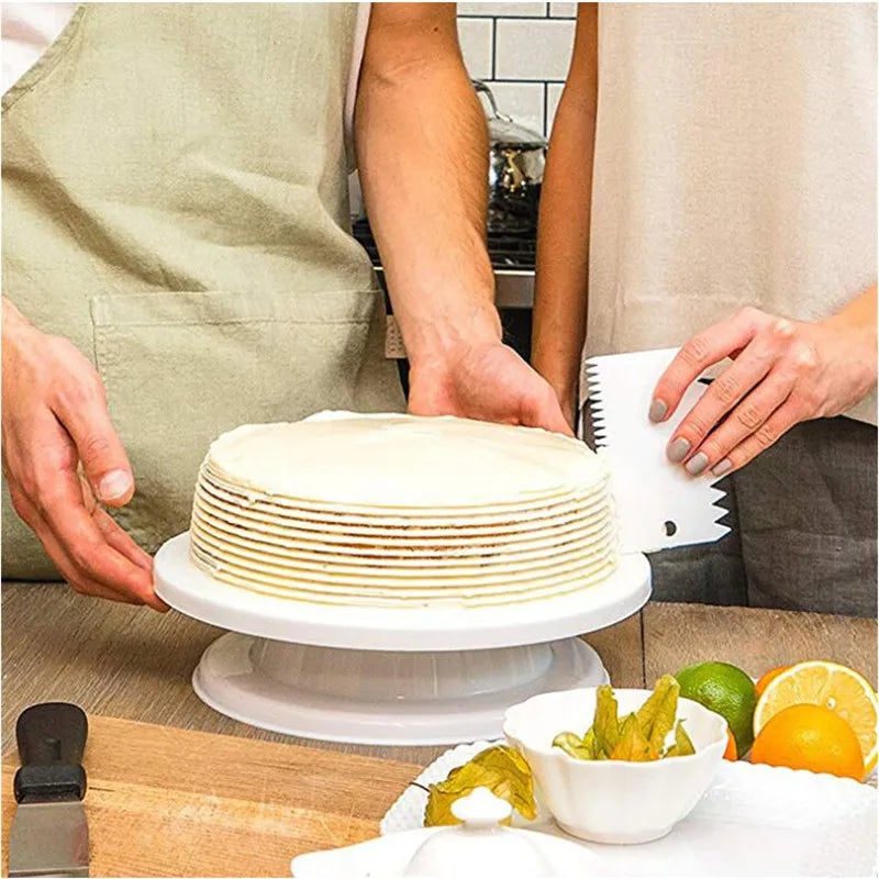 Stainless Steel Baking & Pastry Cream Spatula Cake