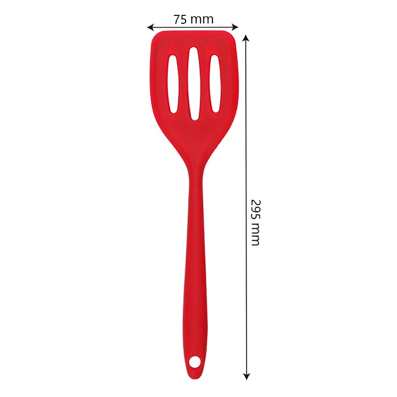 Silicone Turner Spatula Fried Shovel Egg Fish Frying