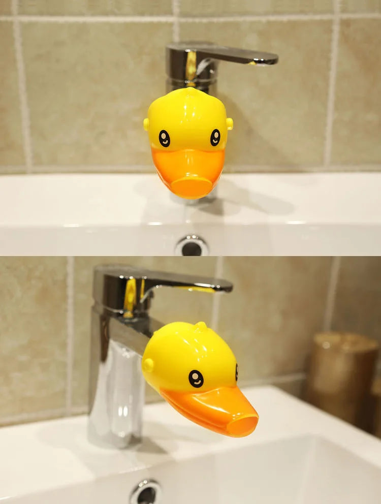 Lovely Cartoon Faucet Extender Kids Hand Washing In