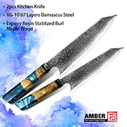 Knives Hand Forged 67 Layers Damascus Steel Japanese