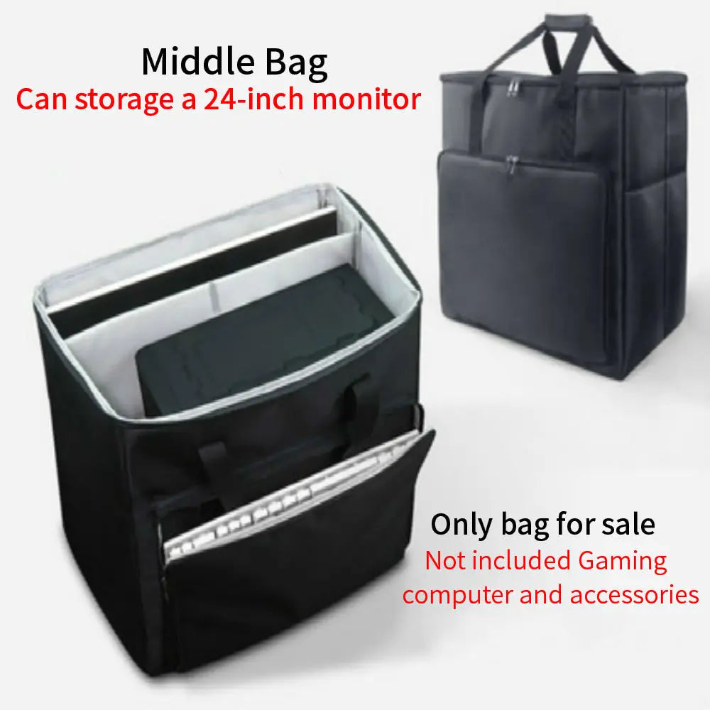 Desktop Gaming Pc Computer Bag Travel Carrying Case