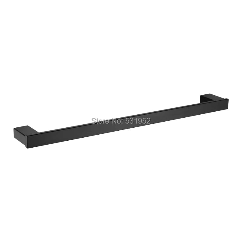 Matte Black Towel Bar Bathroom Hand Towel Holder
