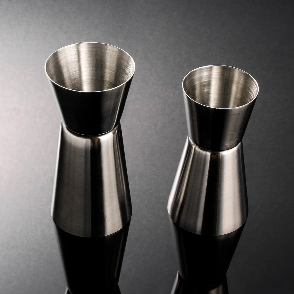 15/30ml Or 25/50ml Stainless Steel Cocktail Shaker Measure