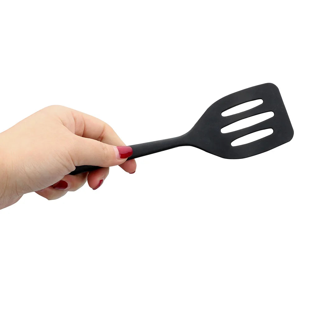 Silicone Turner Spatula Fried Shovel Egg Fish Frying