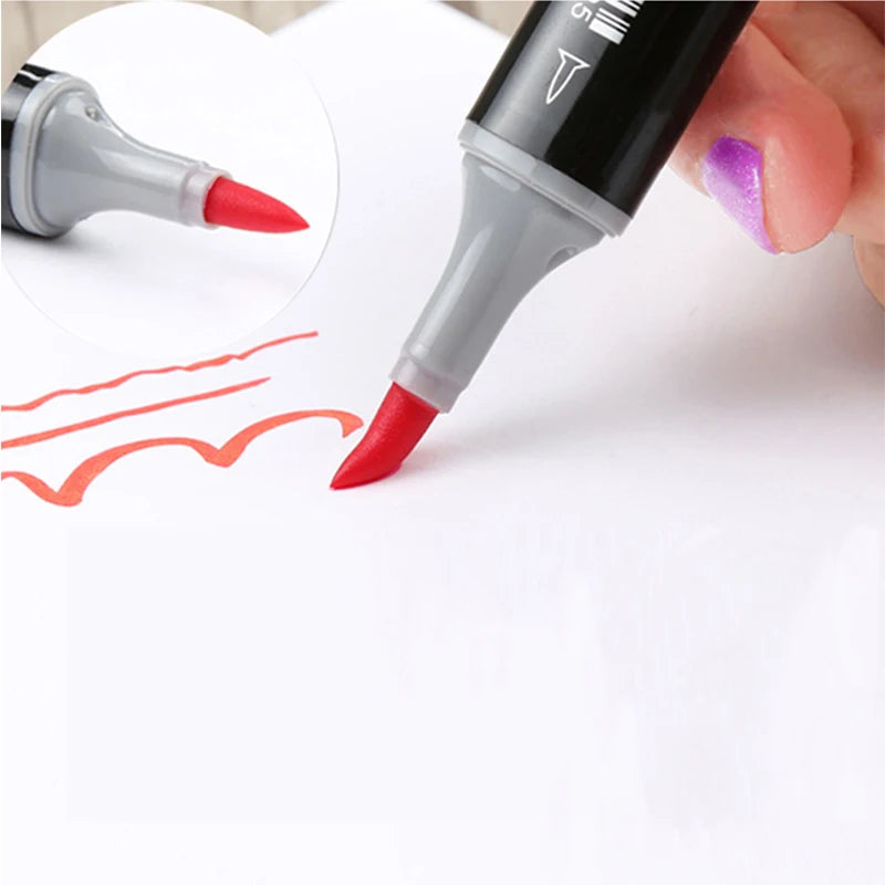 Finecolour Ef102 Double-Headed Soft Brush Professional Sketch