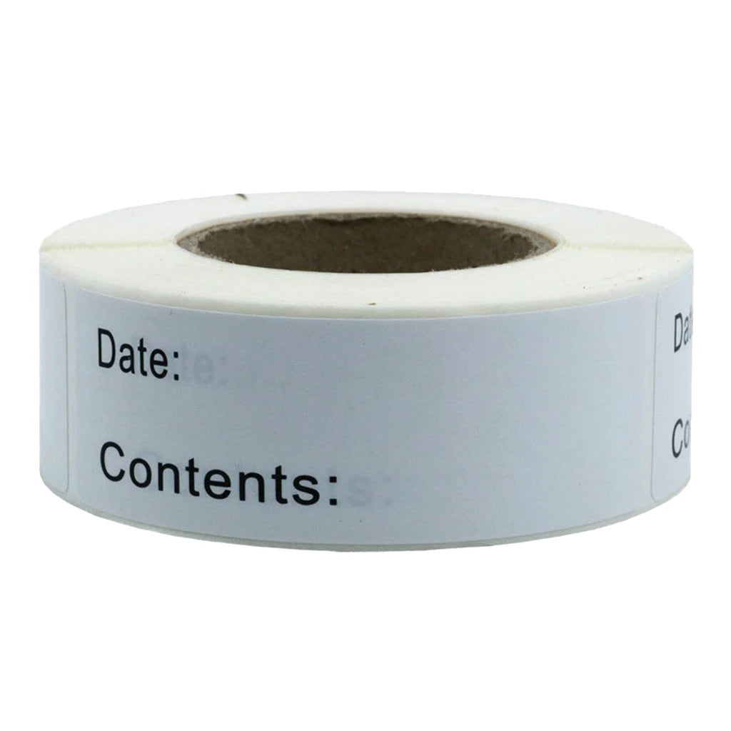 Roll Self-Adhesive Removable Freezer Refrigerator Food Storage