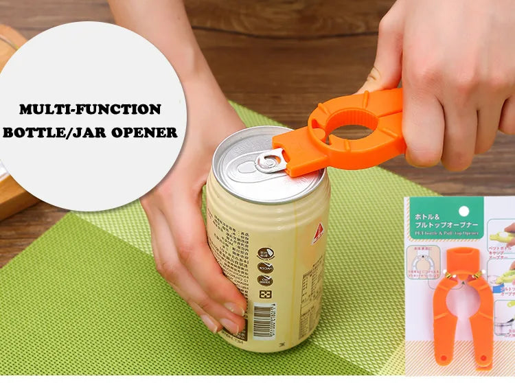 Multi-Functional Creative Plastic Non-Slip Can Opener Drink Bar