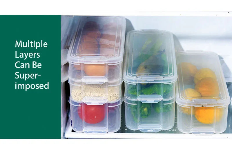 Fridge Freezer Space Organizer Refrigerator Storage Rack Shelf