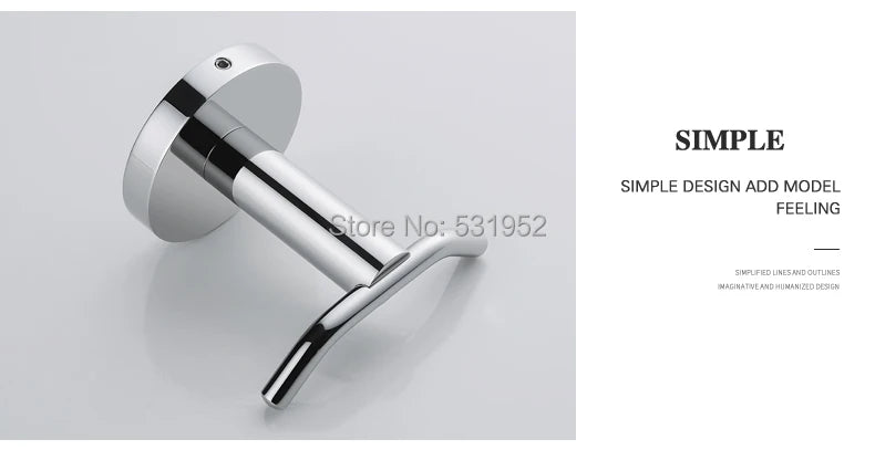 Bathroom Towel Rack Shelf Paper Holder Stainless Steel