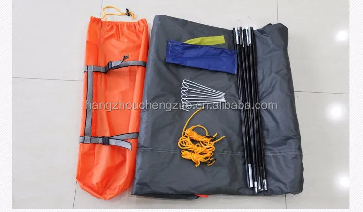 Person Large Pyramid Tent Four Seasons Camping Chimney