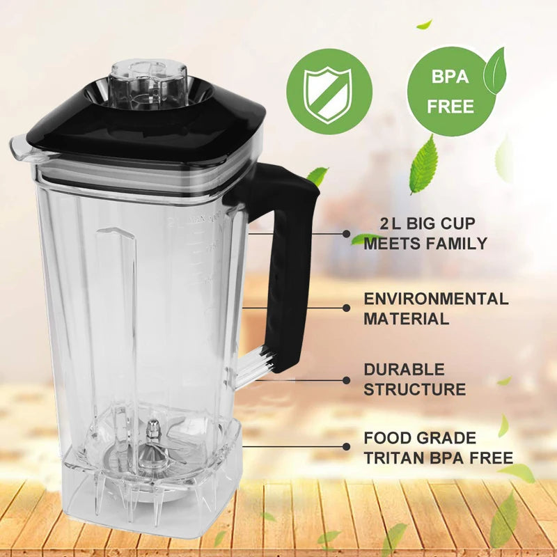 Biolomix Bpa 2200w Commercial Grade Timer Blender Mixer
