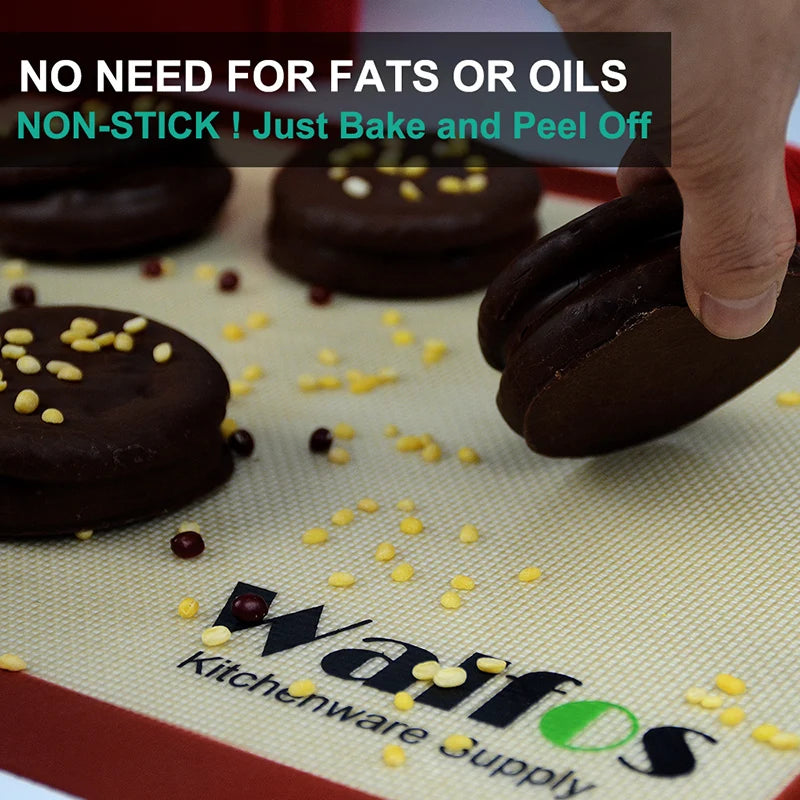 Walfos Non-Stick Silicone Baking Mat Pad Sheet Baking