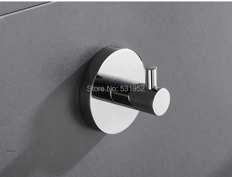 Bathroom Towel Rack Shelf Paper Holder Stainless Steel