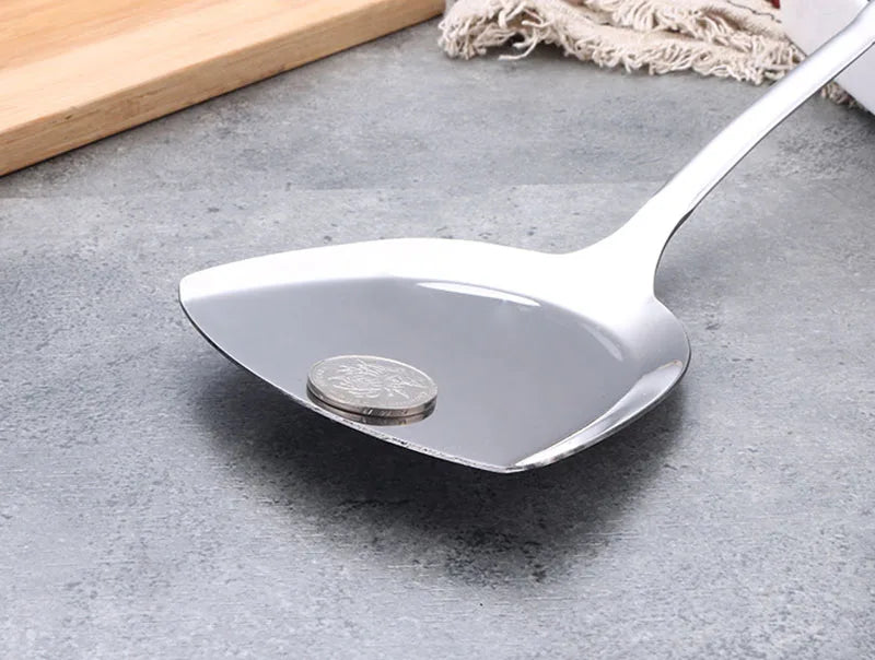 1/6pcs Stainless Steel Cooking Utensils Heat-Resistant Handle -