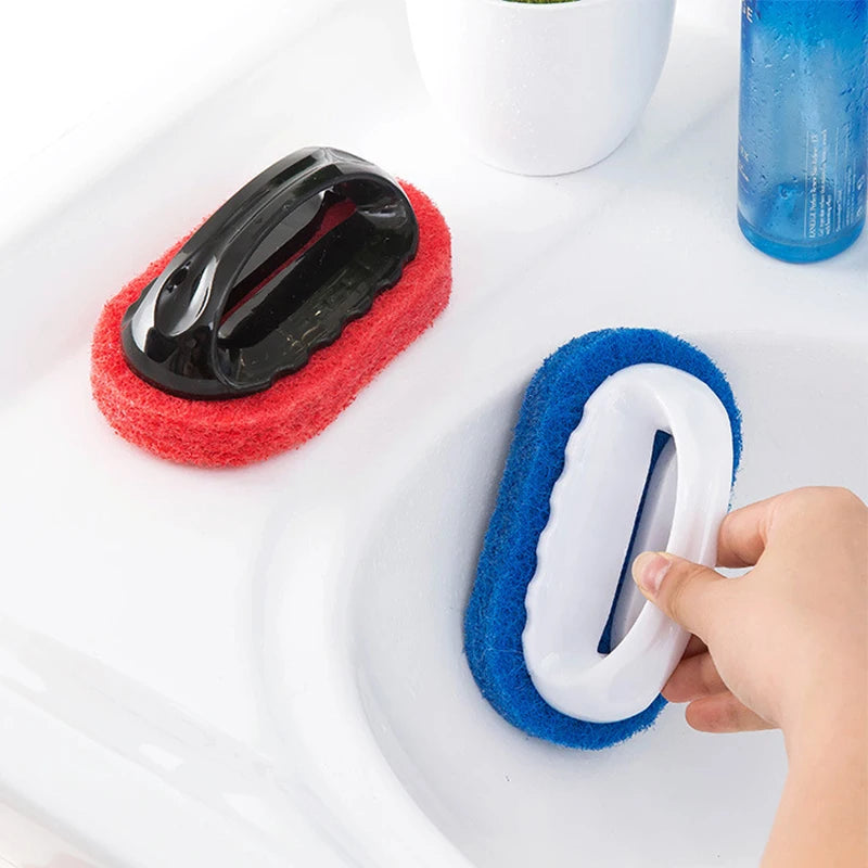 Sponge Bathroom Brush Bath Cleaning Brush Dusty Tiles