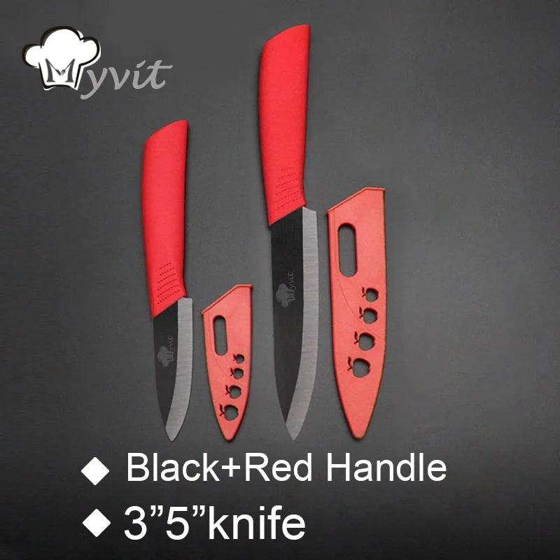 Ceramic Knives Paring Slicing Ceramic Knife Black Blade