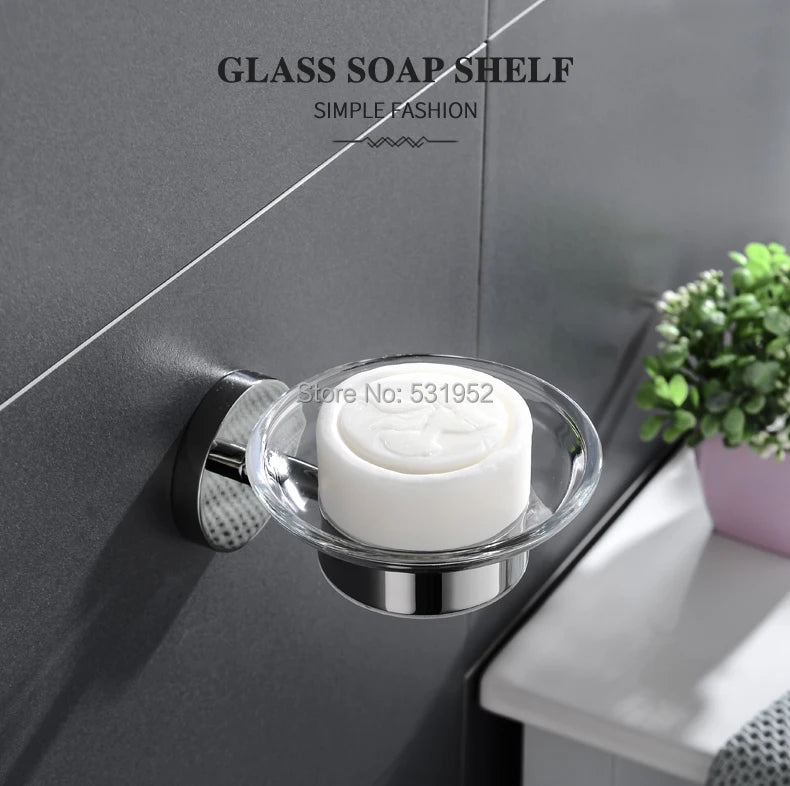 Bathroom Towel Rack Shelf Paper Holder Stainless Steel