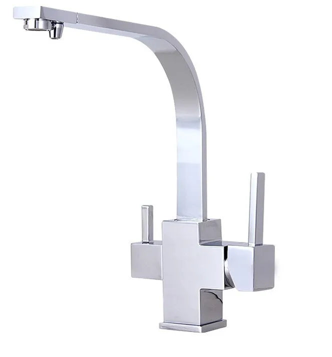 100 Solid Copper Way Water Filter Tap Newly