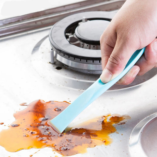 Gas Stove Double-End Cleaning Scraper Creative Decontamination