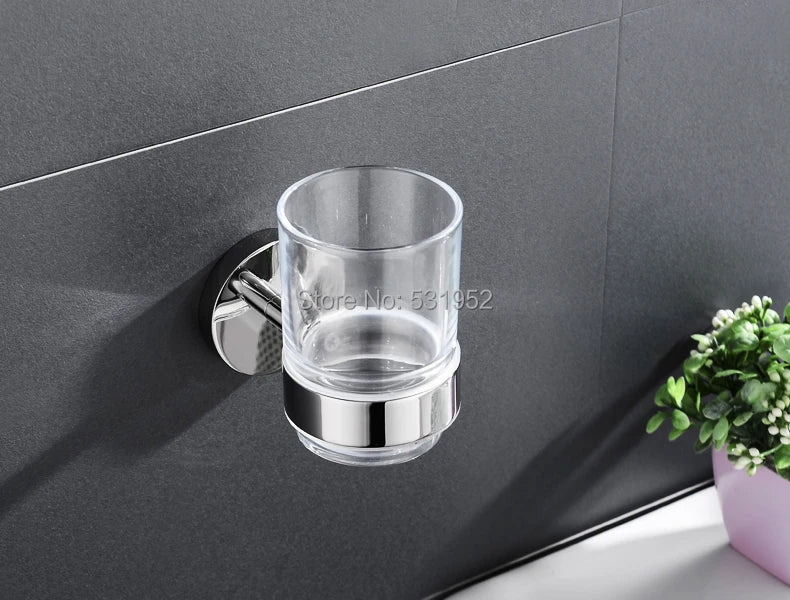Bathroom Towel Rack Shelf Paper Holder Stainless Steel
