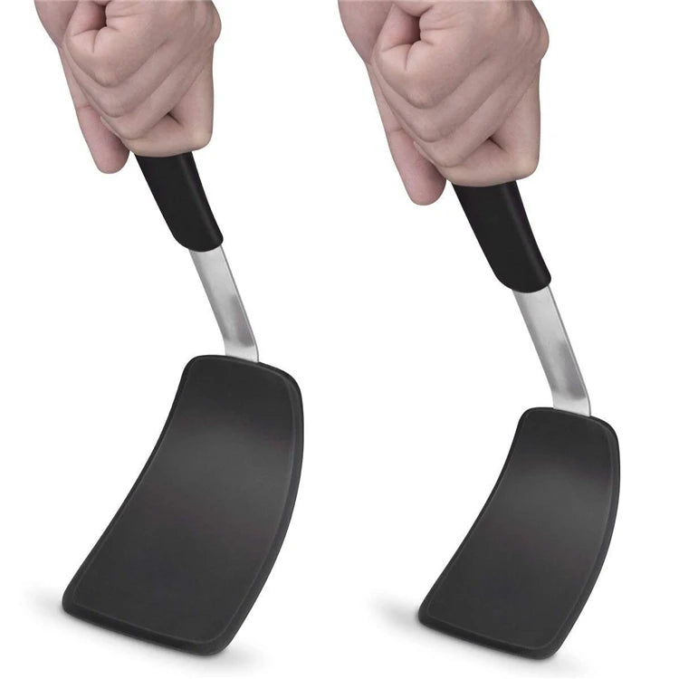 Nonstick Silicone Turner Spatula Heat-Resistant Flexible Turner