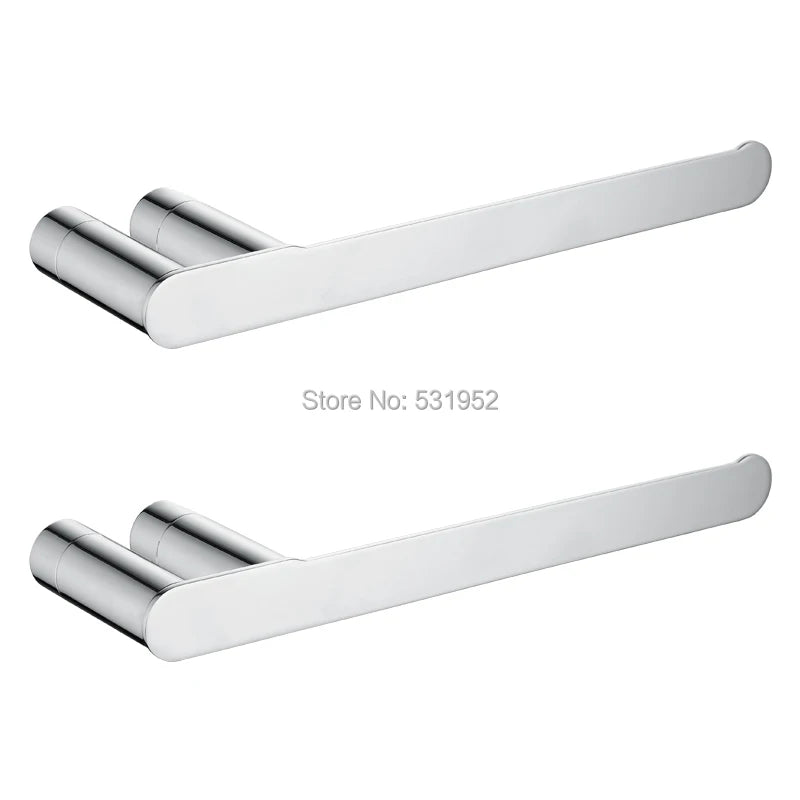Oval Bathroom Wall Mounted Towel Rack Paper Holder