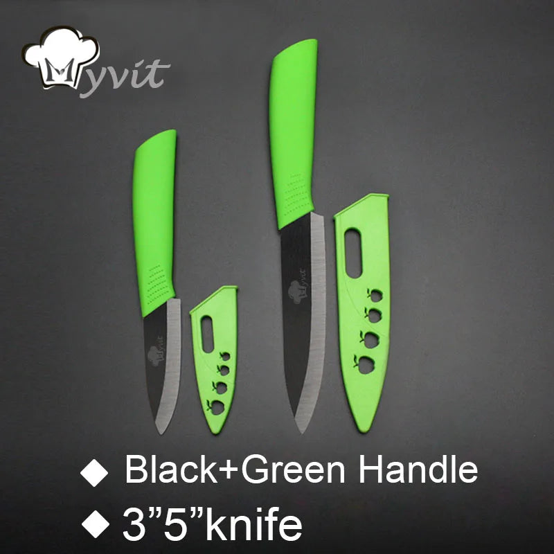 Ceramic Knives Paring Slicing Ceramic Knife Black Blade