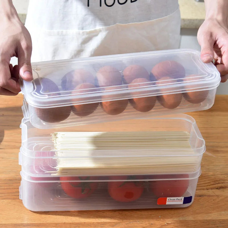 Fridge Freezer Space Organizer Refrigerator Storage Rack Shelf
