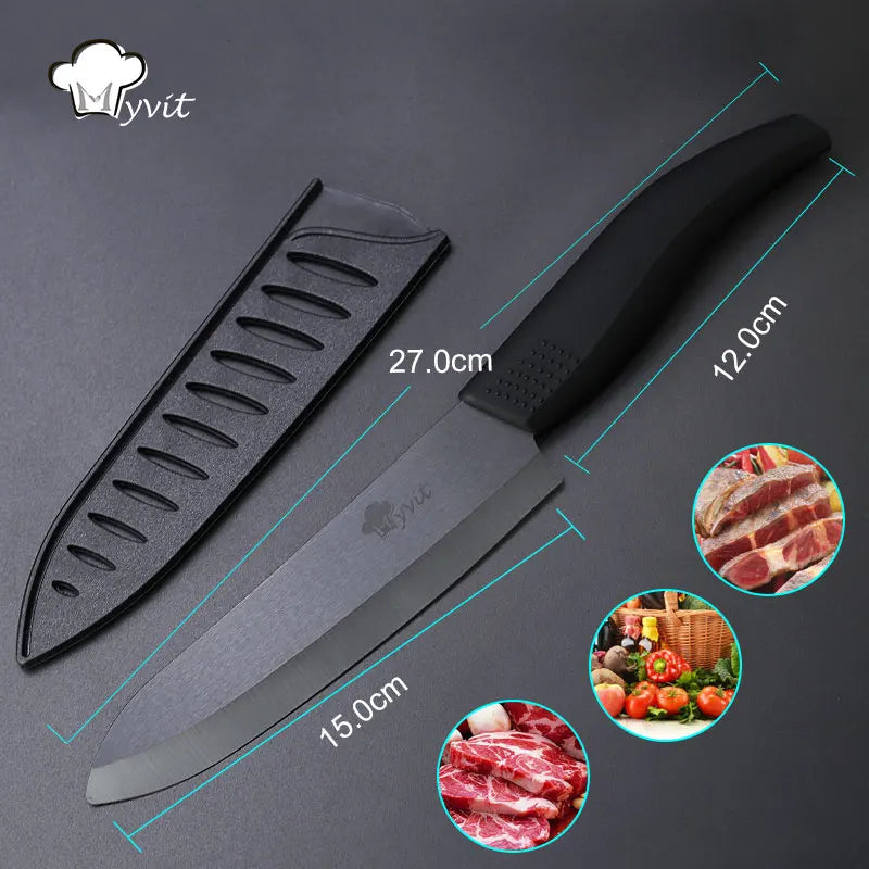 Ceramic Knives Inch Chef Black Zirconia Ceramic Blade
