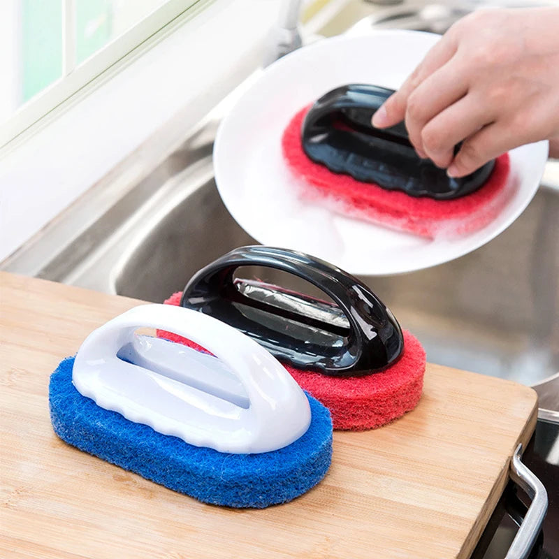 Sponge Bathroom Brush Bath Cleaning Brush Dusty Tiles