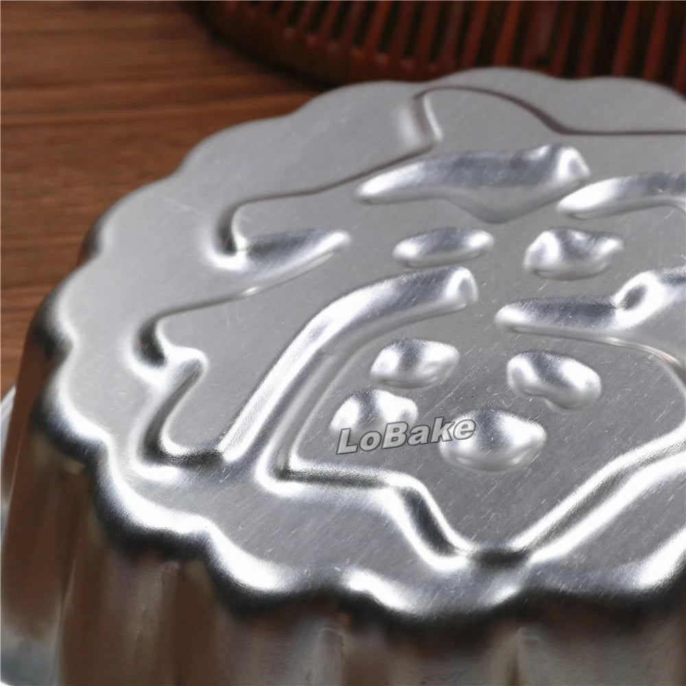900ml Fluted Round Shape Chinese Fu Word Lucky