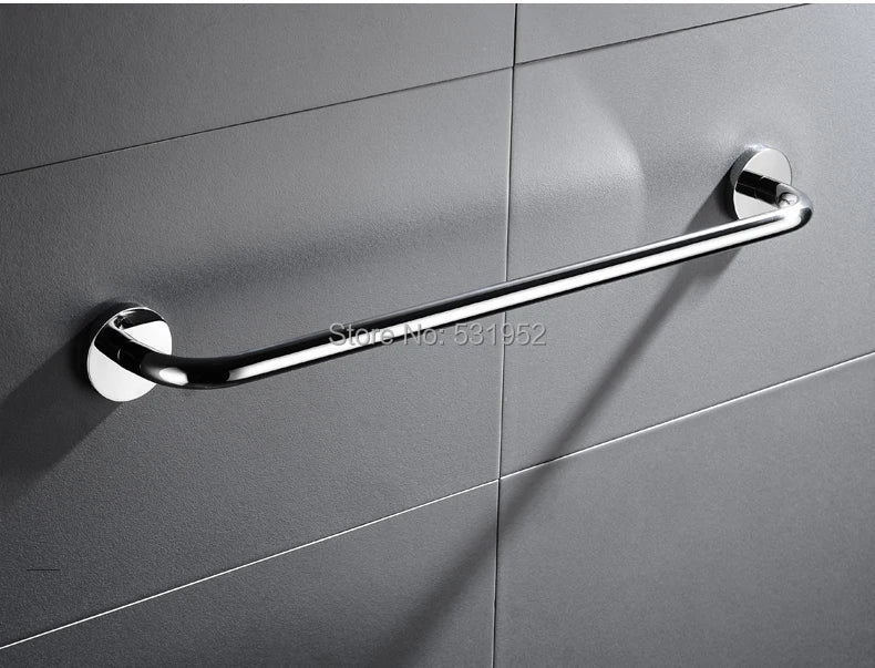 Bathroom Towel Rack Shelf Paper Holder Stainless Steel